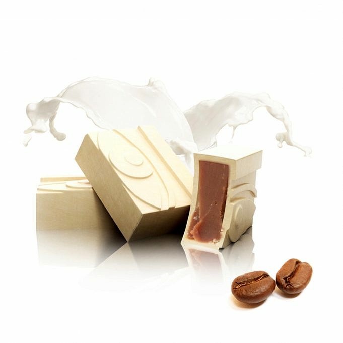 Recept Voor Geroosterde Witte Chocolade Mokka. Romige En Zoete Koffiedrank